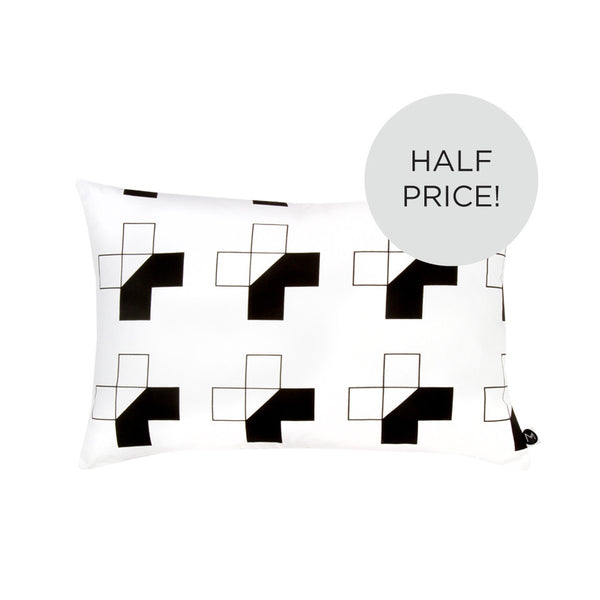 Half Cross Rectangle Cushion