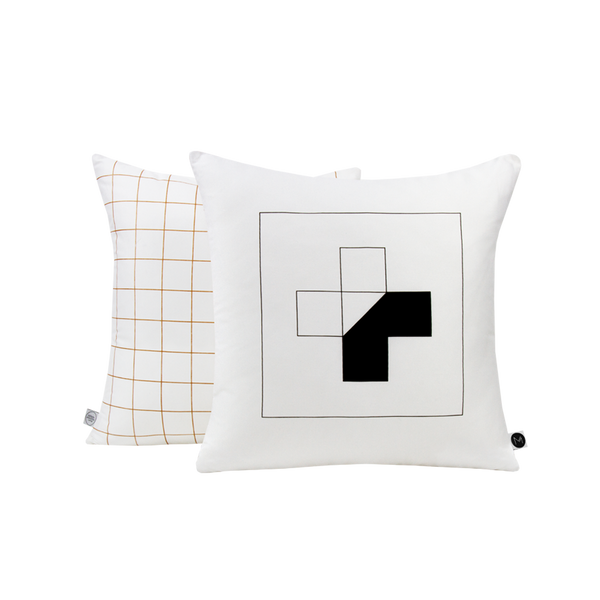 Design Ministry reversible Cross cushion